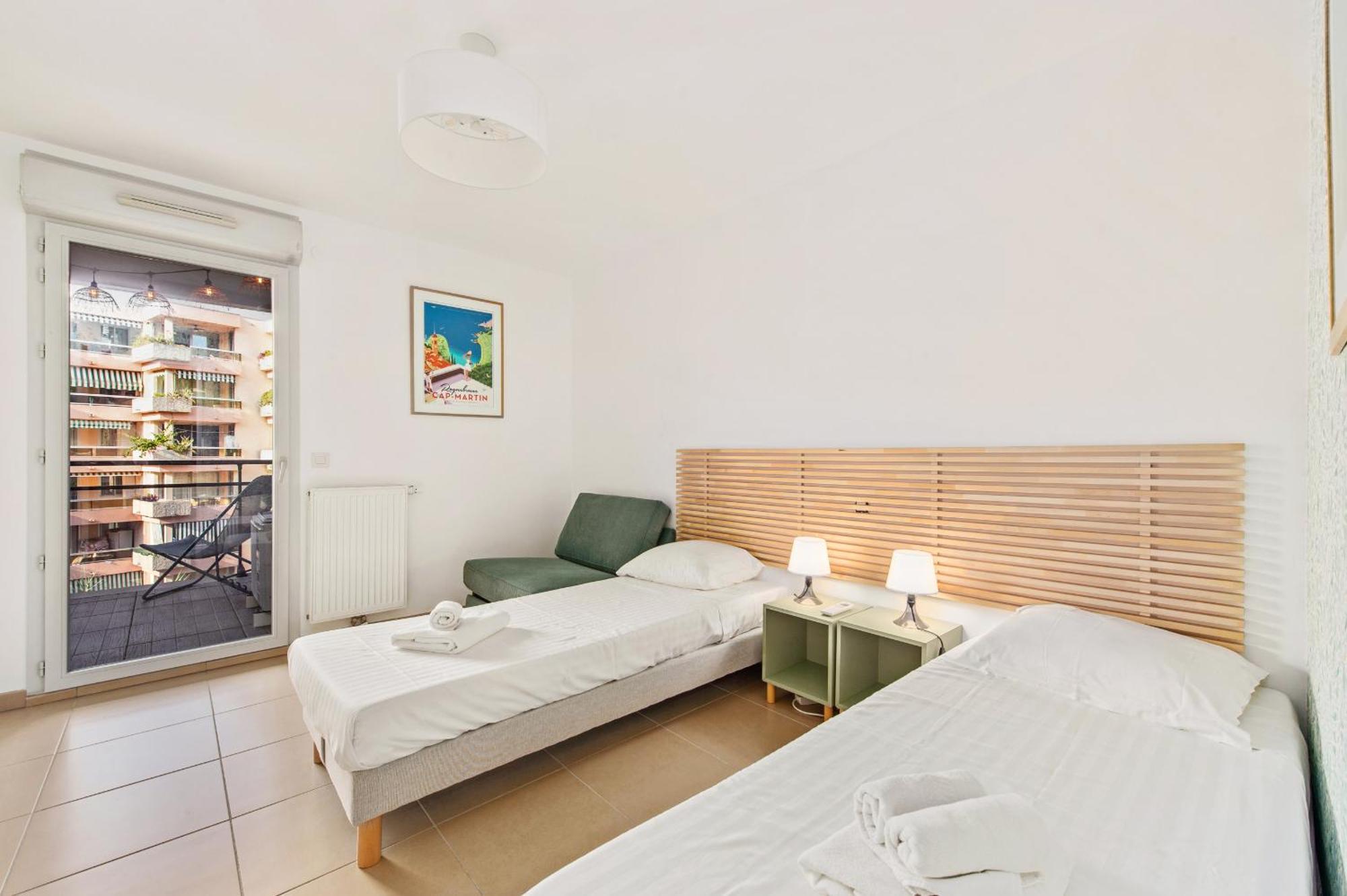 "L'Idyllique" Parking, Piscine, Plage, Calme Assure, Gare Roquebrune-Cap-Martin Exterior photo